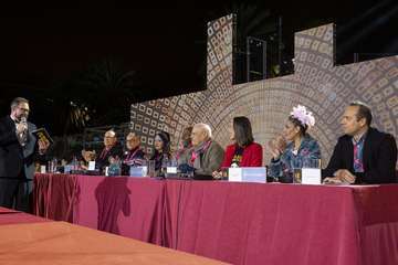 Los Nietos de SaryManchez se autodescalifican en la final de murgas al superar el tiempo establecido en señal de protesta/Lpacarnaval y TA.